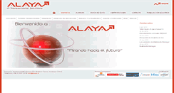Desktop Screenshot of alaya.cl